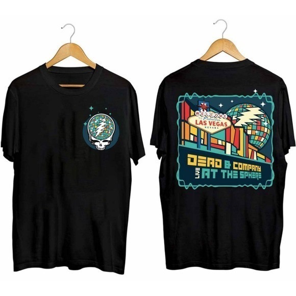 Gildan Other - Dead & Company Sphere Shirt 2 Sided, Classic Retro Unisex T-Shirt